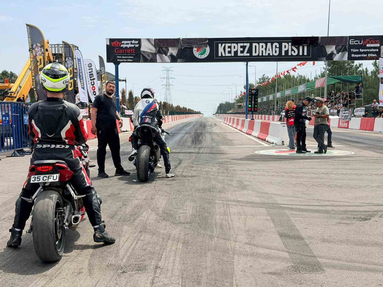 KEPEZ BELEDİYESİ İLE TÜRKİYE MOTOSİKLET FEDERASYONU İŞ BİRLİĞİNDE DÜZENLENEN TÜRKİYE MOTODRAG...