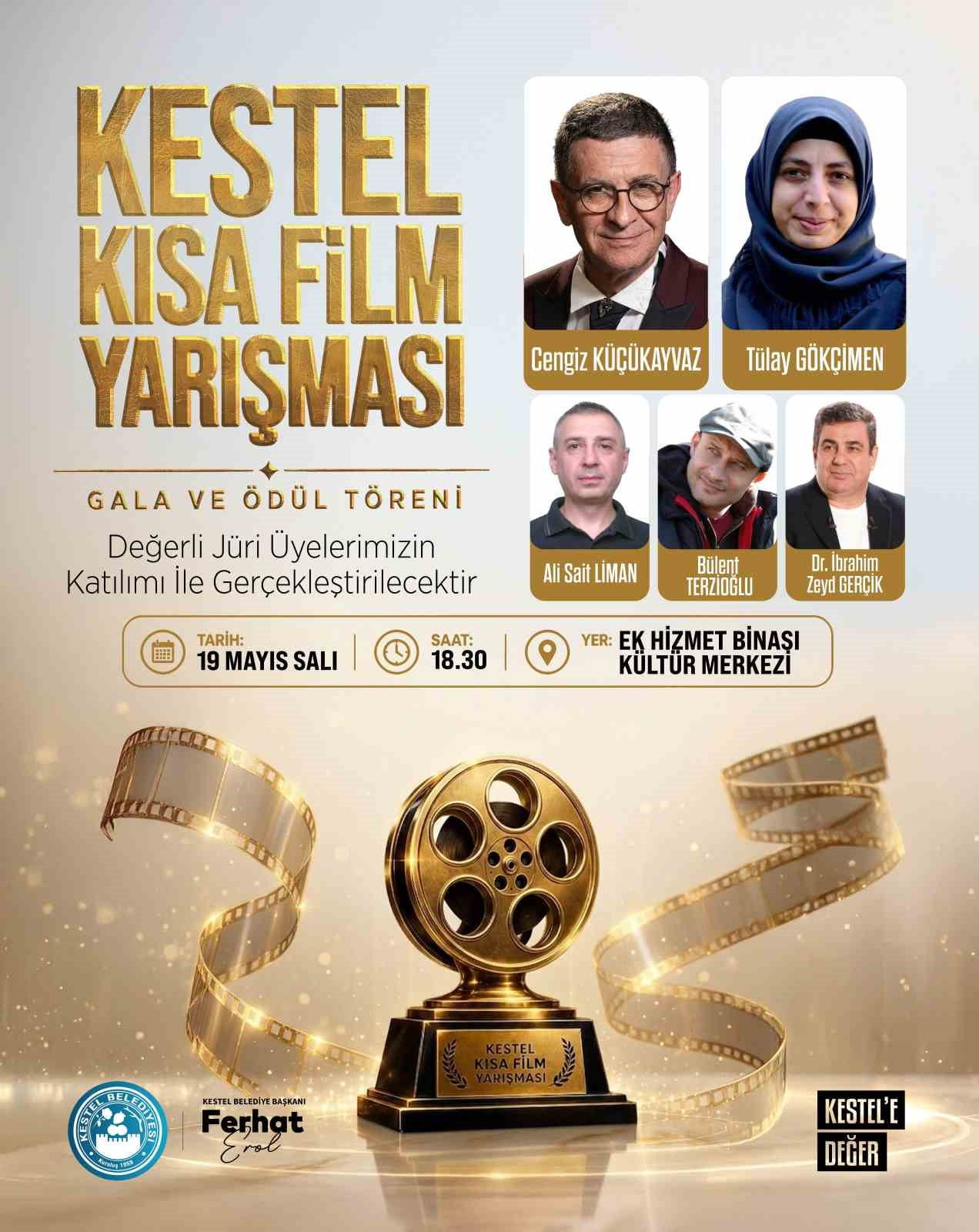 KESTEL BELEDİYESİ TARAFINDAN "TOPLUMSAL SESSİZLİĞE KARŞI" TEMASIYLA DÜZENLENEN KESTEL KISA FİLM...