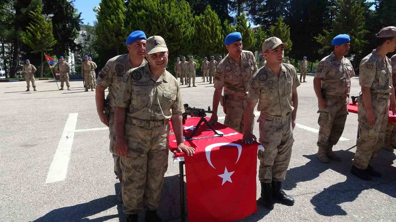 KİLİS’TE ENGELLİ GENÇLER TEMSİLİ ASKERLİK YAPTI