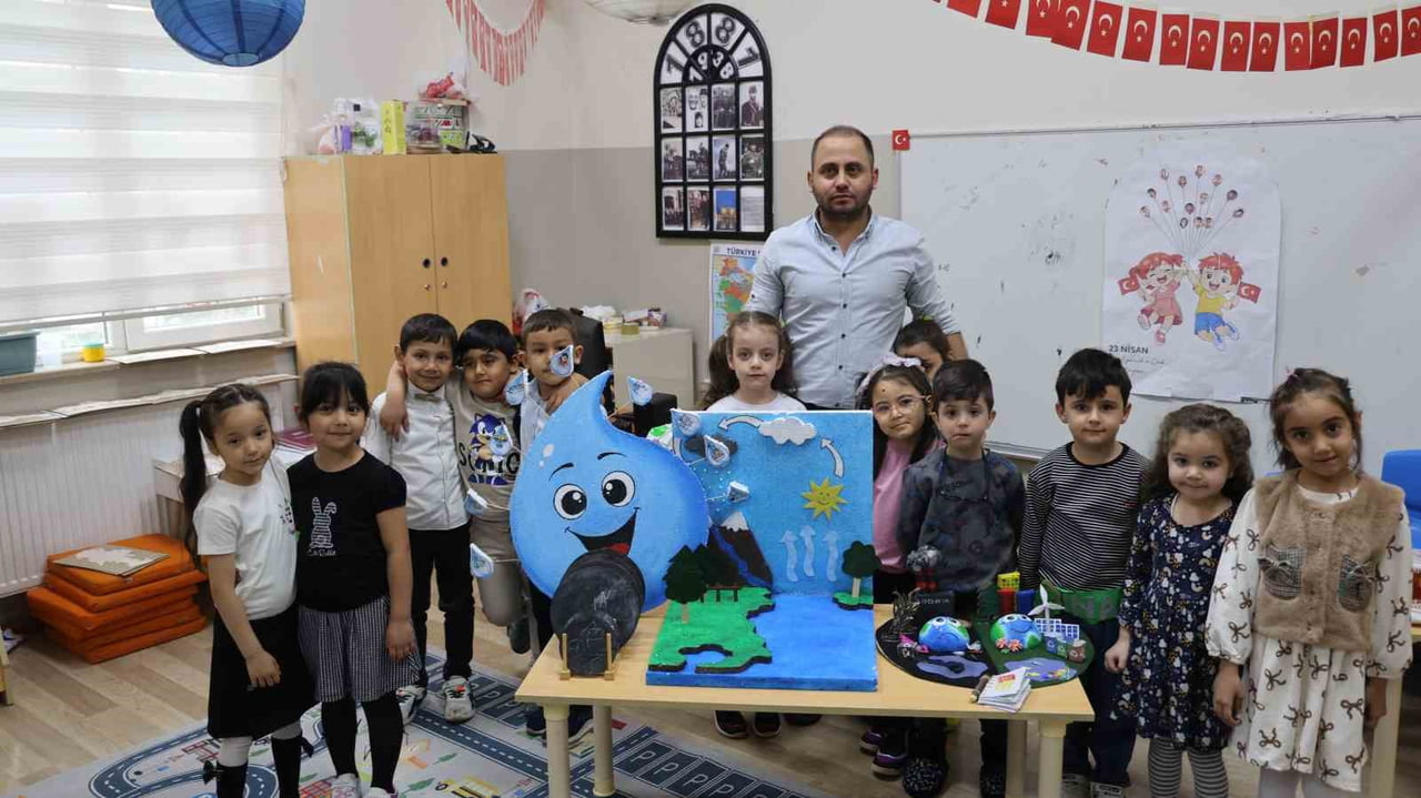 KIRŞEHİR’DE ANAOKULU ÖĞRENCİLERİ, AVRUPA BİRLİĞİ DESTEKLİ ETWİNNİNG PROJESİ KAPSAMINDA ÇEVRE...