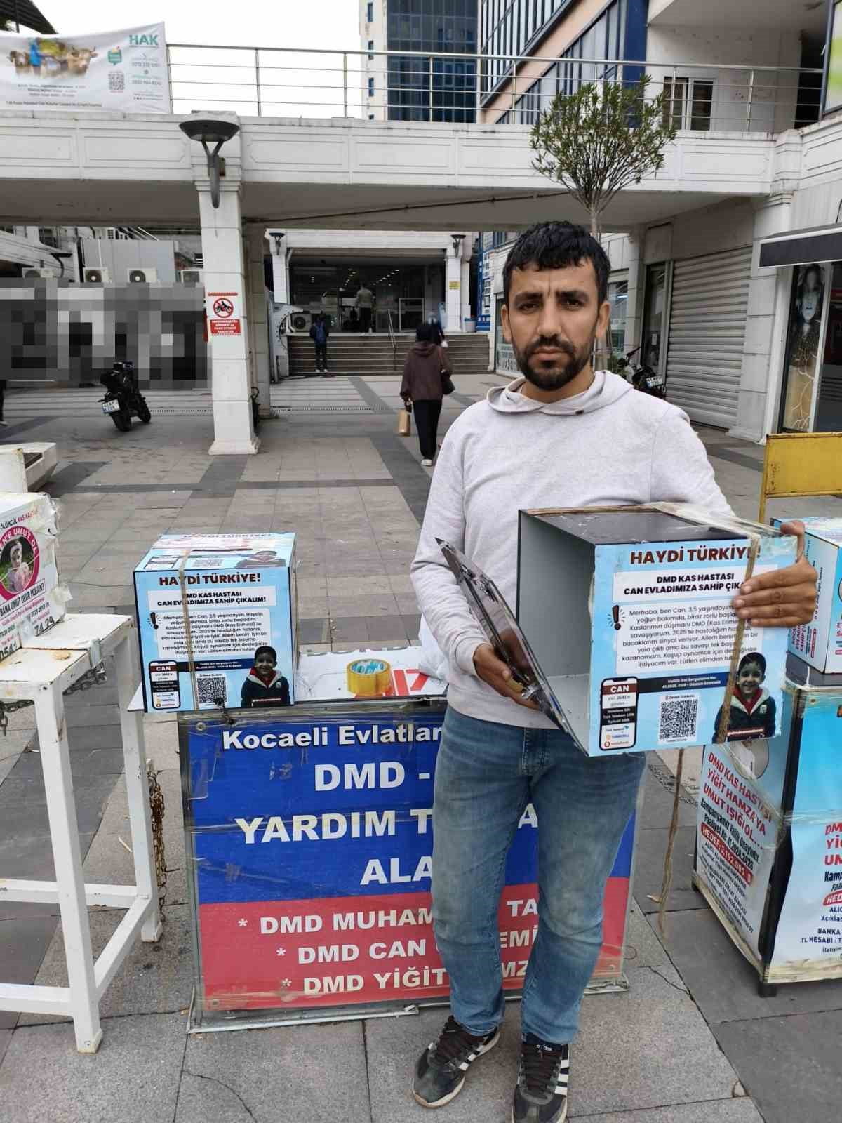 KOCAELİ'DE, DUCHENNE MUSKÜLER DİSTROFİ (DMD) HASTASI 4 YAŞINDAKİ CAN ÖZDEMİR'İN TEDAVİSİ İÇİN...