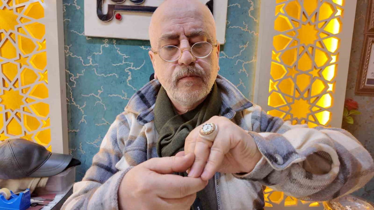 KONYA'DA UZUN YILLARDIR YÜZÜK TASARLAYAN TAKI TASARIMCISI SERVET KÜÇÜKDEMİREL, CUMHURBAŞKANI RECEP...