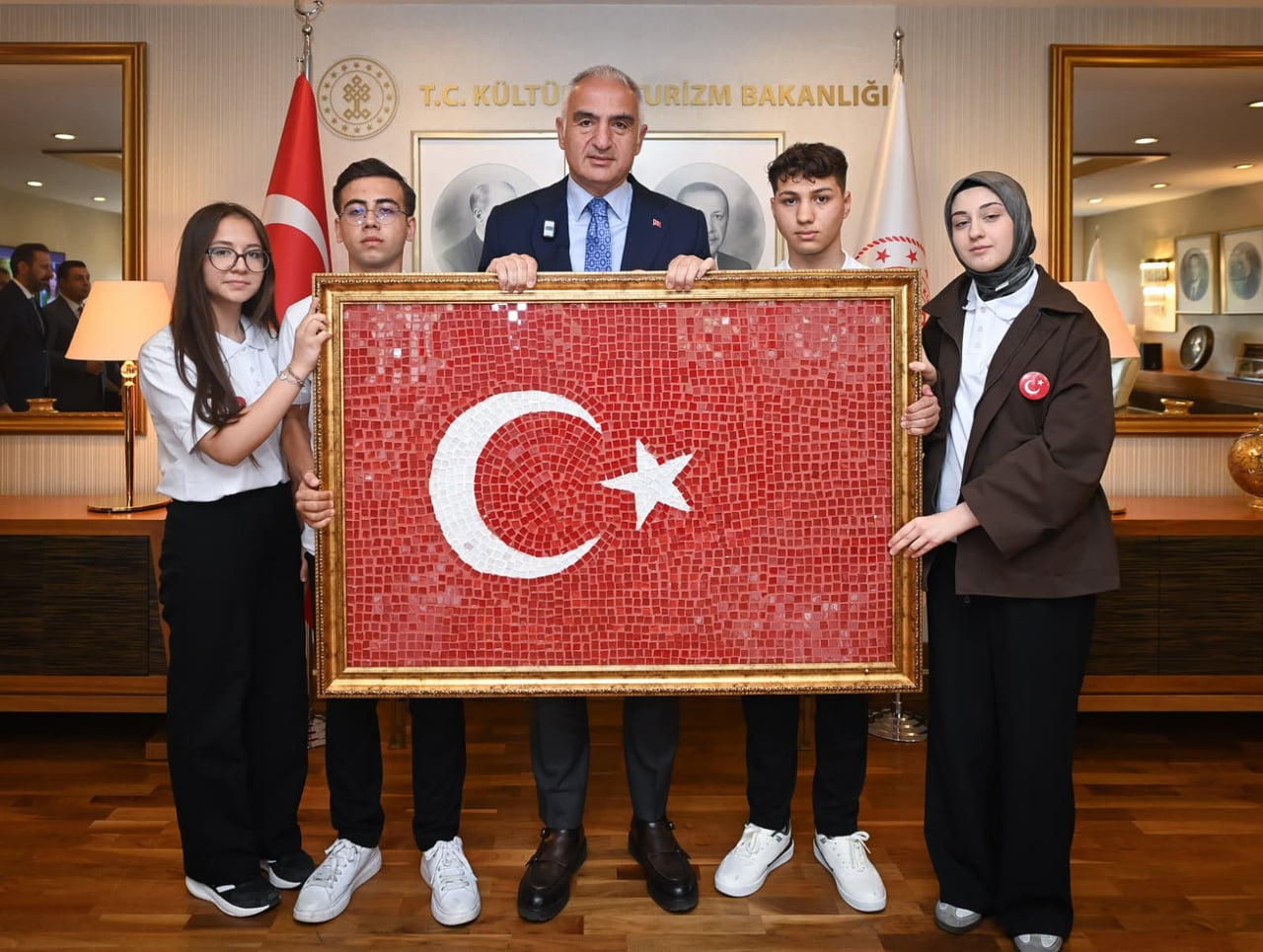 KÜLTÜR VE TURİZM BAKANI MEHMET NURİ ERSOY, 19 MAYIS ATATÜRK’Ü ANMA, GENÇLİK VE SPOR BAYRAMI...