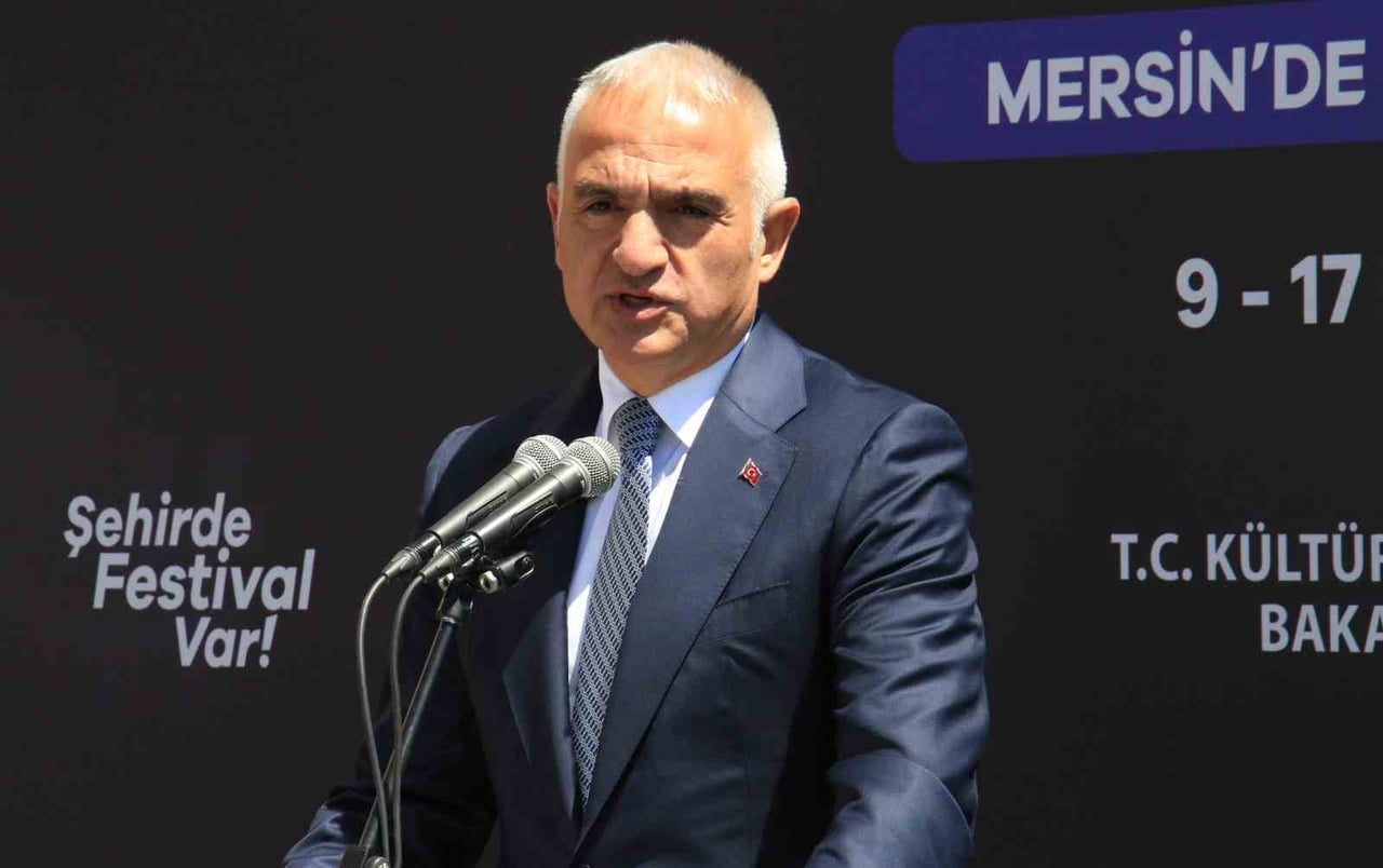 KÜLTÜR VE TURİZM BAKANI MEHMET NURİ ERSOY, MERSİN TÜRKİYE KÜLTÜR YOLU FESTİVALİ’NİN AÇILIŞINDA...