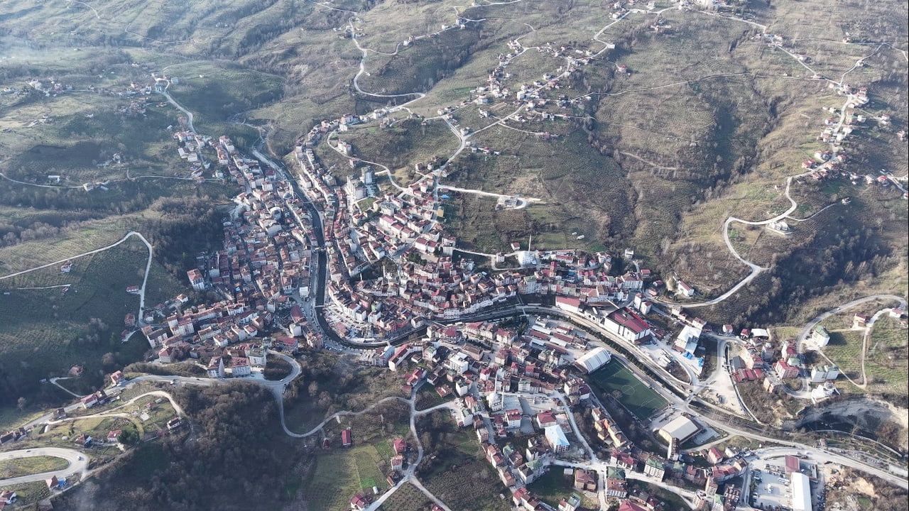 KUMRU İLÇESİ DRON İLE ÇEKİM