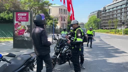 Kurban Bayramı öncesinde Beyoğlu’nda sıkı trafik denetimi