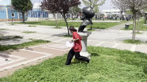 Kütahya'da aileler hedeflere el ele koştu
