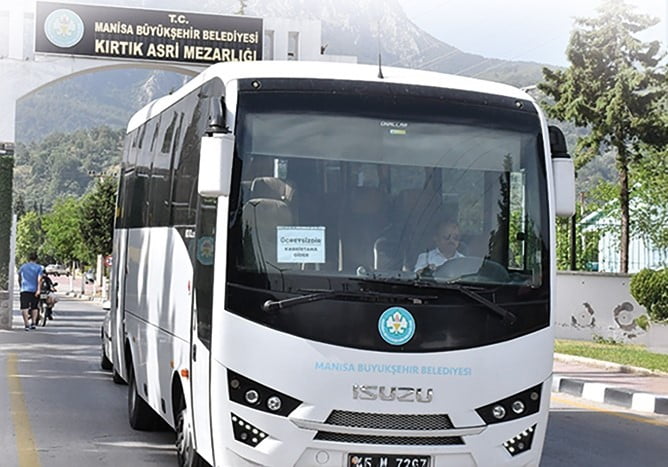 MANİSA BÜYÜKŞEHİR BELEDİYESİ, KURBAN BAYRAMI BOYUNCA VATANDAŞLARIN KABİR ZİYARETLERİNİ...