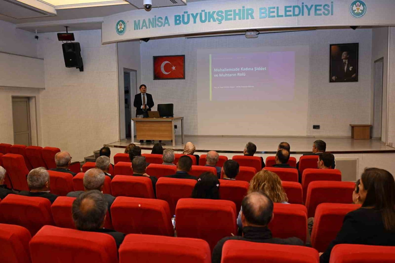 MANİSA’DA MAHALLE MUHTARLARININ DAHA ETKİN VE PROFESYONEL HİZMET SUNABİLMESİ AMACIYLA "MUHTARLAR...