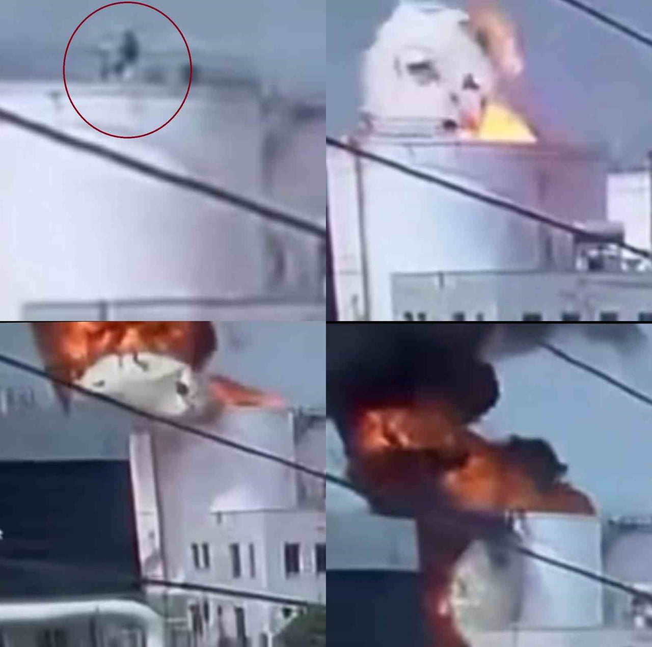 MERSİN’DE BİR İŞÇİNİN HAYATINI KAYBETTİĞİ YAĞ ÜRETİM VE ENERJİ DEPOLAMA TESİSİNDEKİ YANGIN KÖPÜKLÜ...