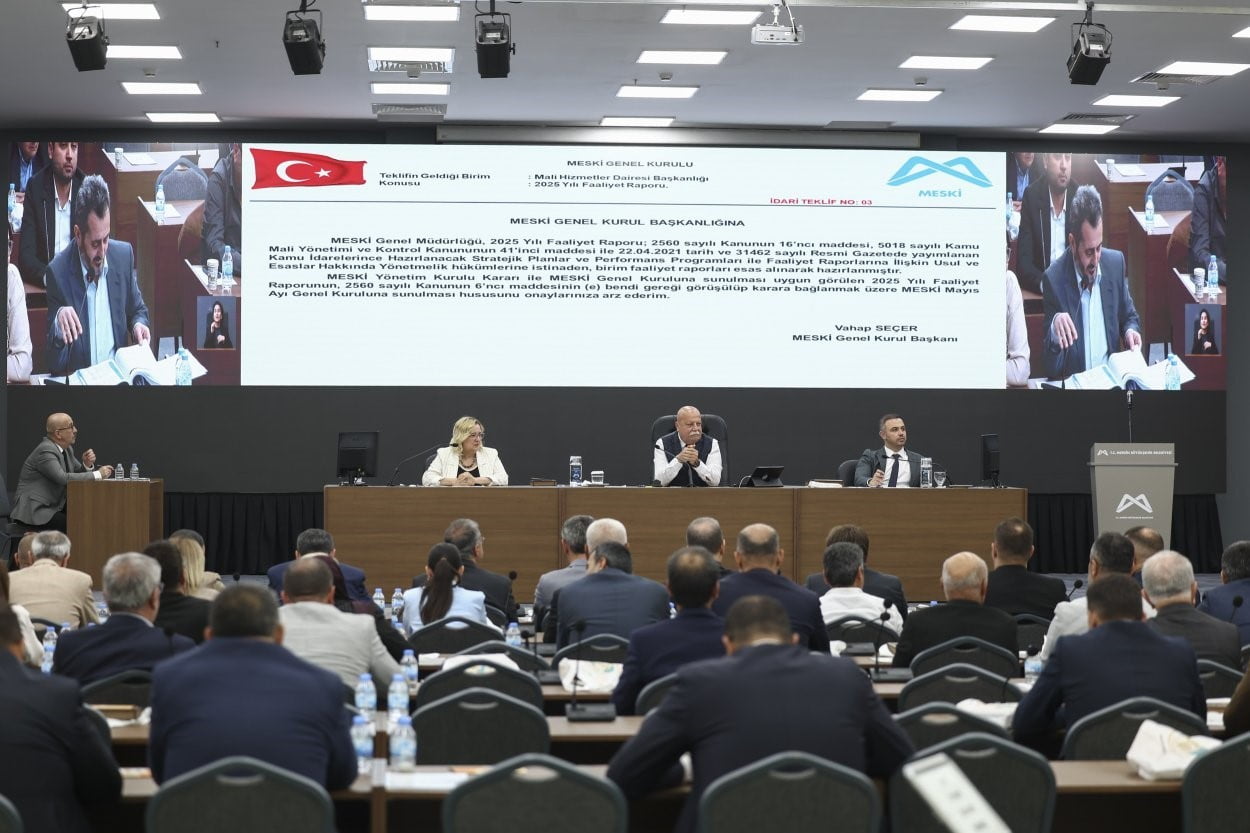 MESKİ GENEL KURULU’NDA KONUŞAN MERSİN BÜYÜKŞEHİR BELEDİYE BAŞKANI VAHAP SEÇER, 2019’DAN BU YANA...