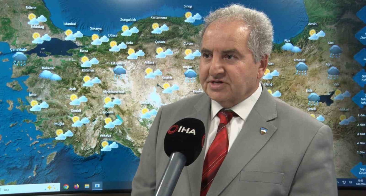 METEOROLOJİ GENEL MÜDÜRLÜĞÜ HAVA TAHMİN UZMANI ABDULLAH MACİT, MEVSİM NORMALLERİ ALTINDA SEYREDEN...