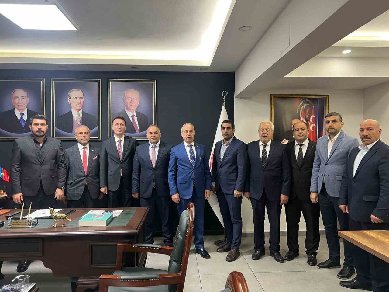 MHP GAZİANTEP'TE İLÇE BAŞKANLIKLARINA YENİ ATAMALAR YAPILDI