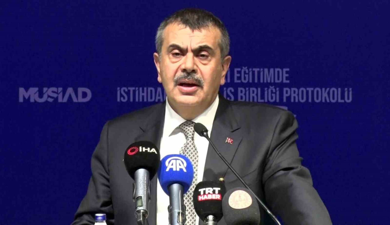 MİLLİ EĞİTİM BAKANI YUSUF TEKİN KONUŞMA YAPTI