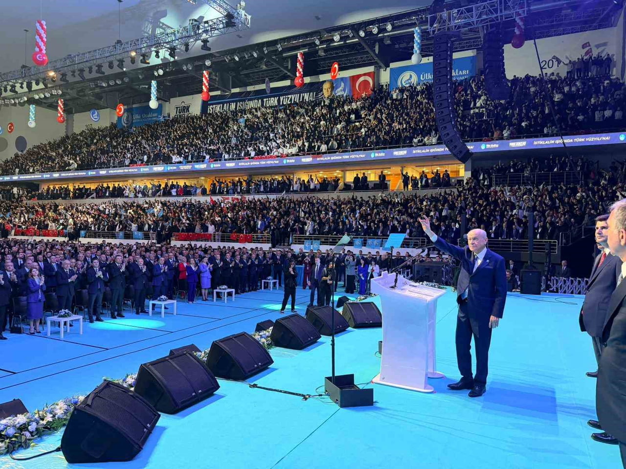 MİLLİYETÇİ HAREKET PARTİSİ (MHP) GENEL BAŞKANI DEVLET BAHÇELİ, "BUGÜN KÜSLÜK DEĞİL KENETLENME...