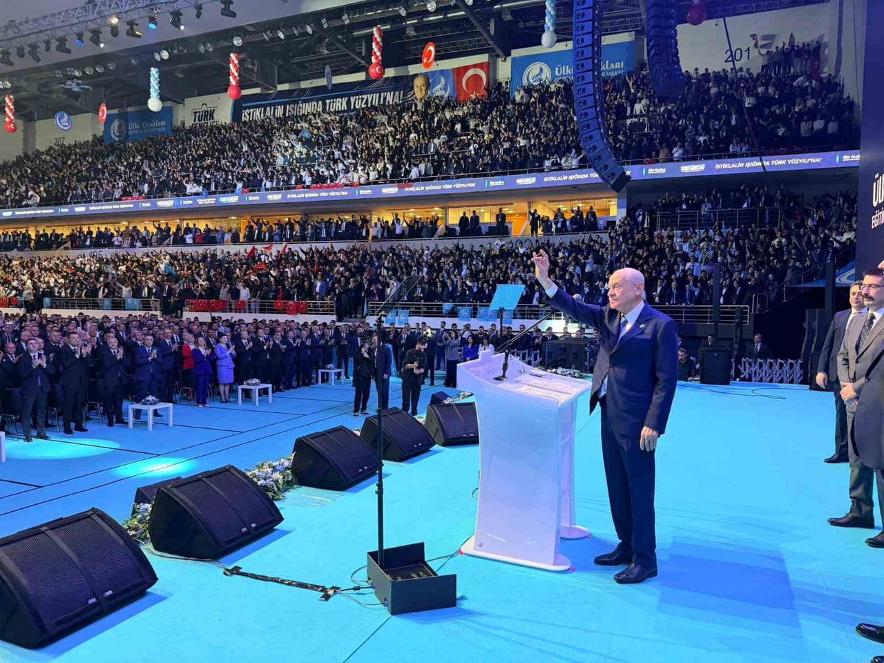 MİLLİYETÇİ HAREKET PARTİSİ (MHP) GENEL BAŞKANI DEVLET BAHÇELİ, "BUGÜN KÜSLÜK DEĞİL KENETLENME...