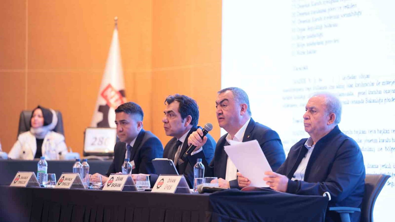 MİMARSİNAN ORGANİZE SANAYİ BÖLGESİ 1. OLAĞAN GENEL KURULU YAPILDI. YAPILAN GENEL KURULDA OYLARIN...