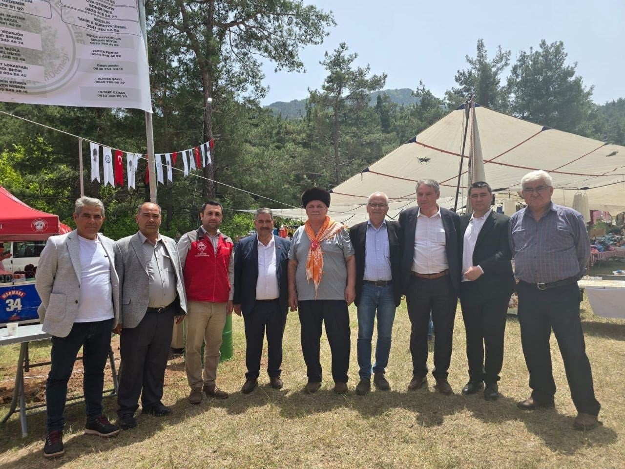 MUĞLA’NIN MENTEŞE İLÇESİNDE BU YIL BİRİNCİSİ DÜZENLENEN YEMİŞENDERE KUZU GÖBEĞİ FESTİVALİ, RENKLİ...