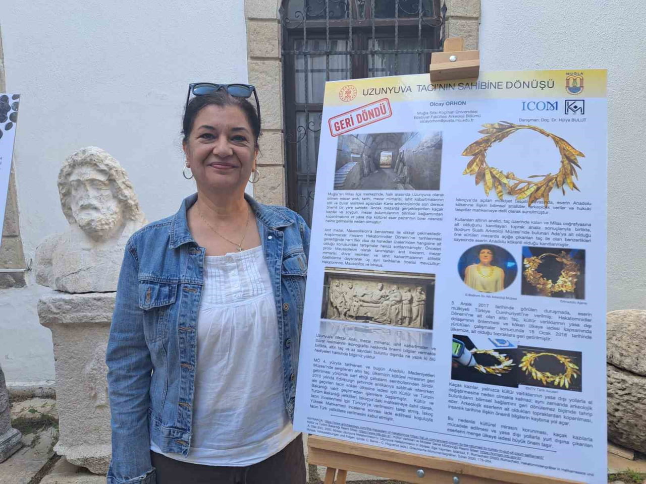 MUĞLA SITKI KOÇMAN ÜNİVERSİTESİ ARKEOLOJİ BÖLÜMÜ ÖĞRENCİLERİ TARAFINDAN HAZIRLANAN "KÜLTÜREL...