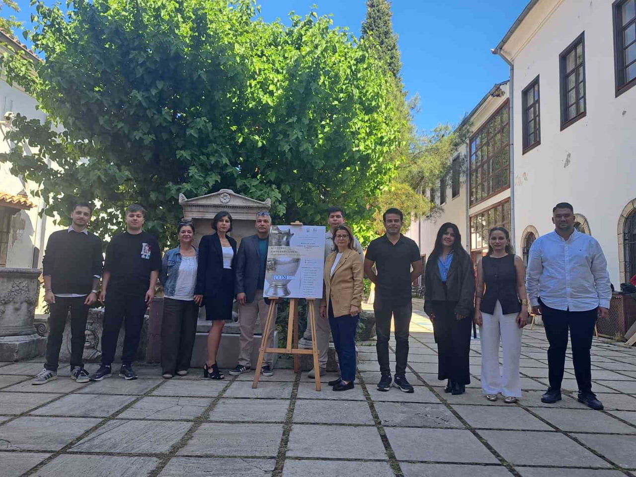 MUĞLA SITKI KOÇMAN ÜNİVERSİTESİ ARKEOLOJİ BÖLÜMÜ ÖĞRENCİLERİ TARAFINDAN HAZIRLANAN "KÜLTÜREL...