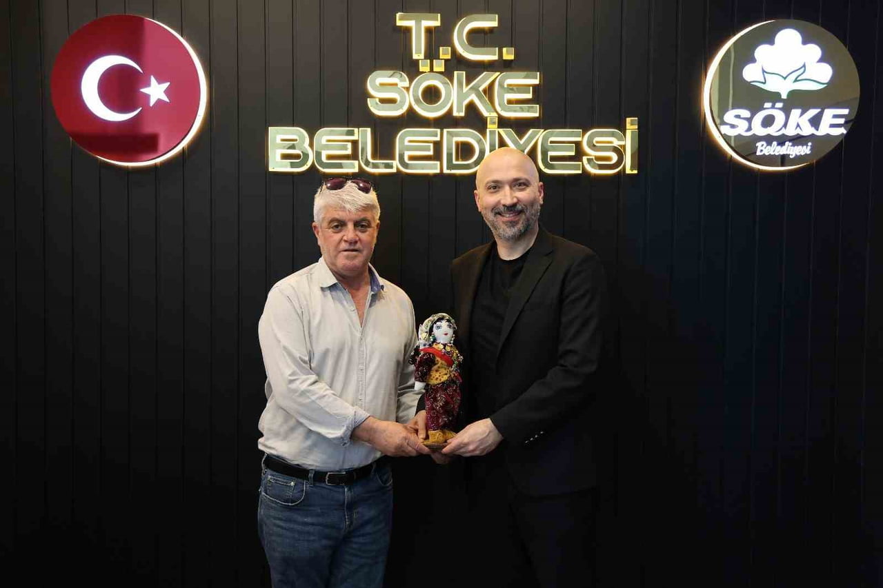 MUHTAR YUSUF ÇAM VE BAŞKAN ARIKAN