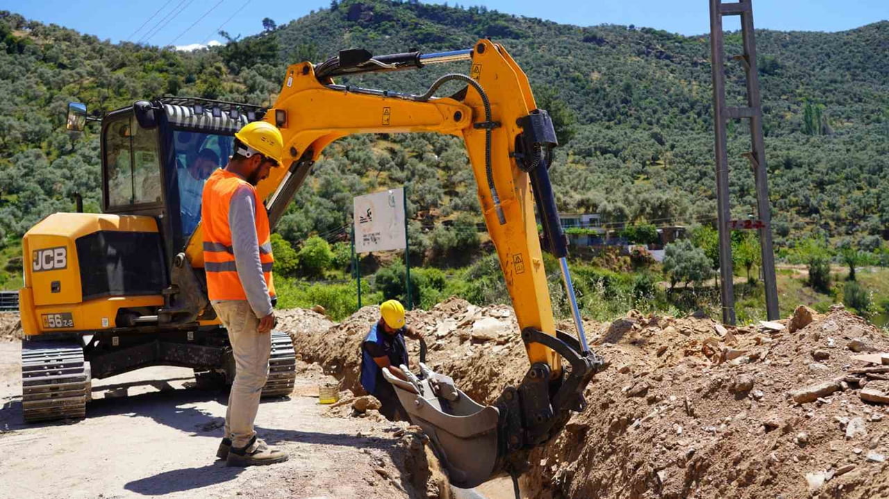 MUSKİ GENEL MÜDÜRLÜĞÜ, MİLAS İLÇESİNE BAĞLI GÜNLÜK VE SAKARKAYA MAHALLELERİNDE 2016 YILINDAN BU...