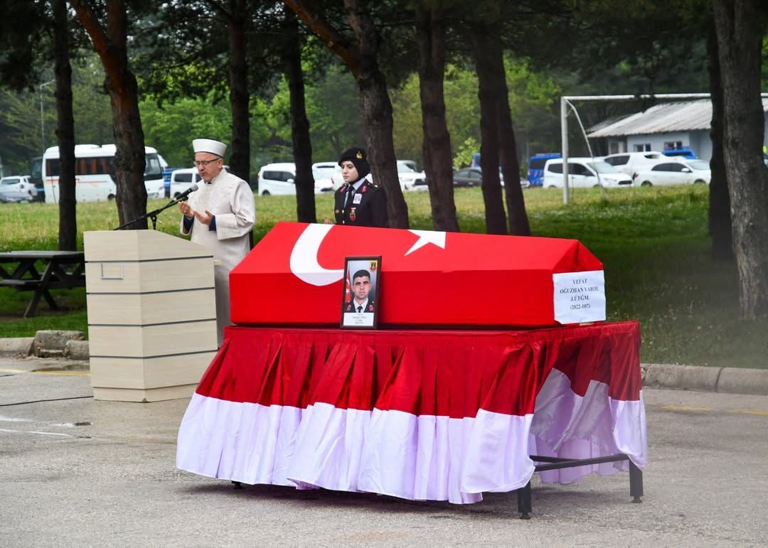 OĞUZHAN VAROL'UN MEMLEKETİ KONYA'YA UĞURLANMA TÖRENİ