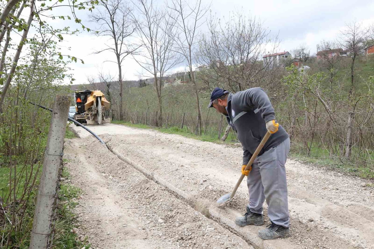 ORDU BÜYÜKŞEHİR BELEDİYESİ TARAFINDAN YAPILAN ÇALIŞMALAR KAPSAMINDA, KUMRU İLÇESİNDE 4,5 KİLOMETRE...