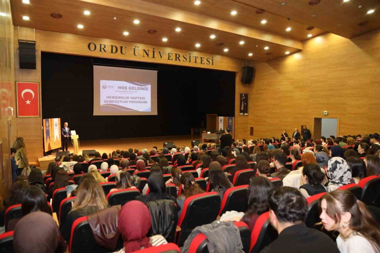 ORDU ÜNİVERSİTESİ SAĞLIK BİLİMLERİ FAKÜLTESİ HEMŞİRELİK BÖLÜMÜ TARAFINDAN DÜZENLENEN "HEMŞİRELİK...