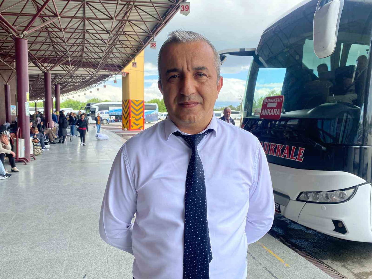 OTOBÜS FİRMASI YETKİLİSİ GÖKHAN KOŞARER