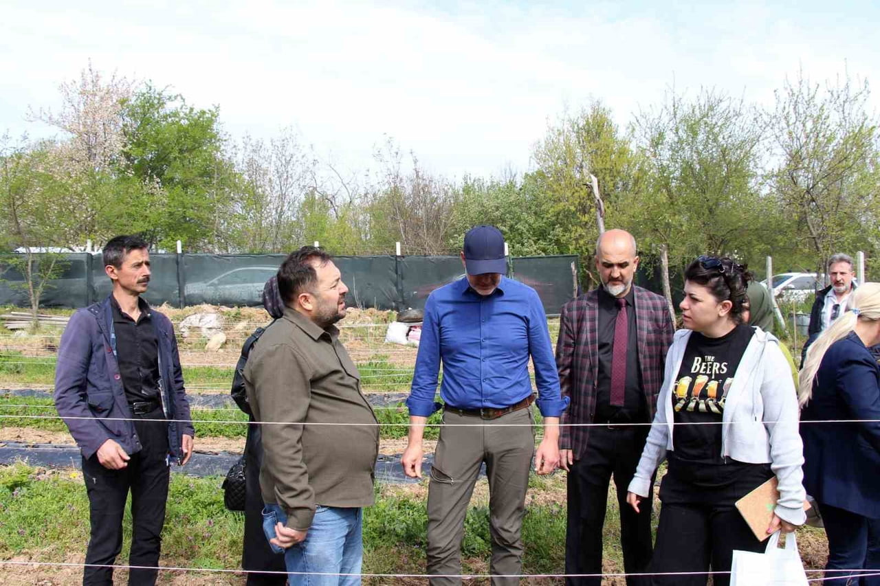 PROGRAM ÇERÇEVESİNDE KENTE GELEN HOLLANDALI HEYET, İKİNCİ GÜN SAHA ZİYARETLERİNDE BULUNARAK...