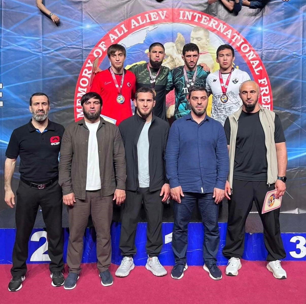 RUSYA’NIN DAĞISTAN BÖLGESİ’NDEKİ KASPİYSK KENTİNDE DÜZENLENEN 56. ULUSLARARASI ALİ ALİYEV GÜREŞ...