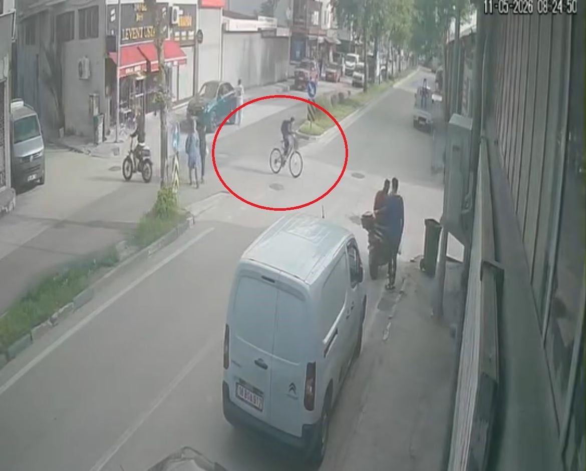 SAĞ MI SOL MI DERKEN MOTOSİKLET ÇARPTI