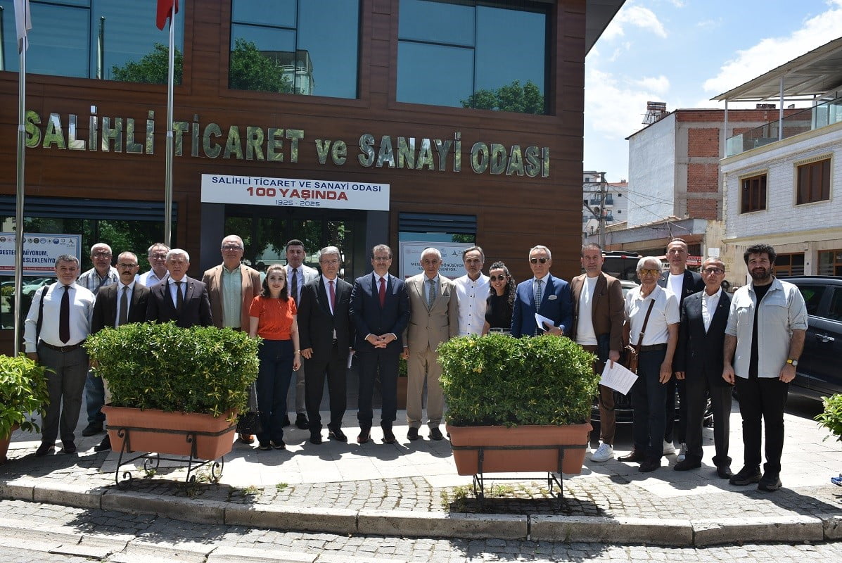SALİHLİ KAYMAKAMLIĞI ÖNCÜLÜĞÜNDE GERÇEKLEŞTİRİLEN İSTİŞARE TOPLANTISINDA, SALİHLİ KAYMAKAMLIĞI...