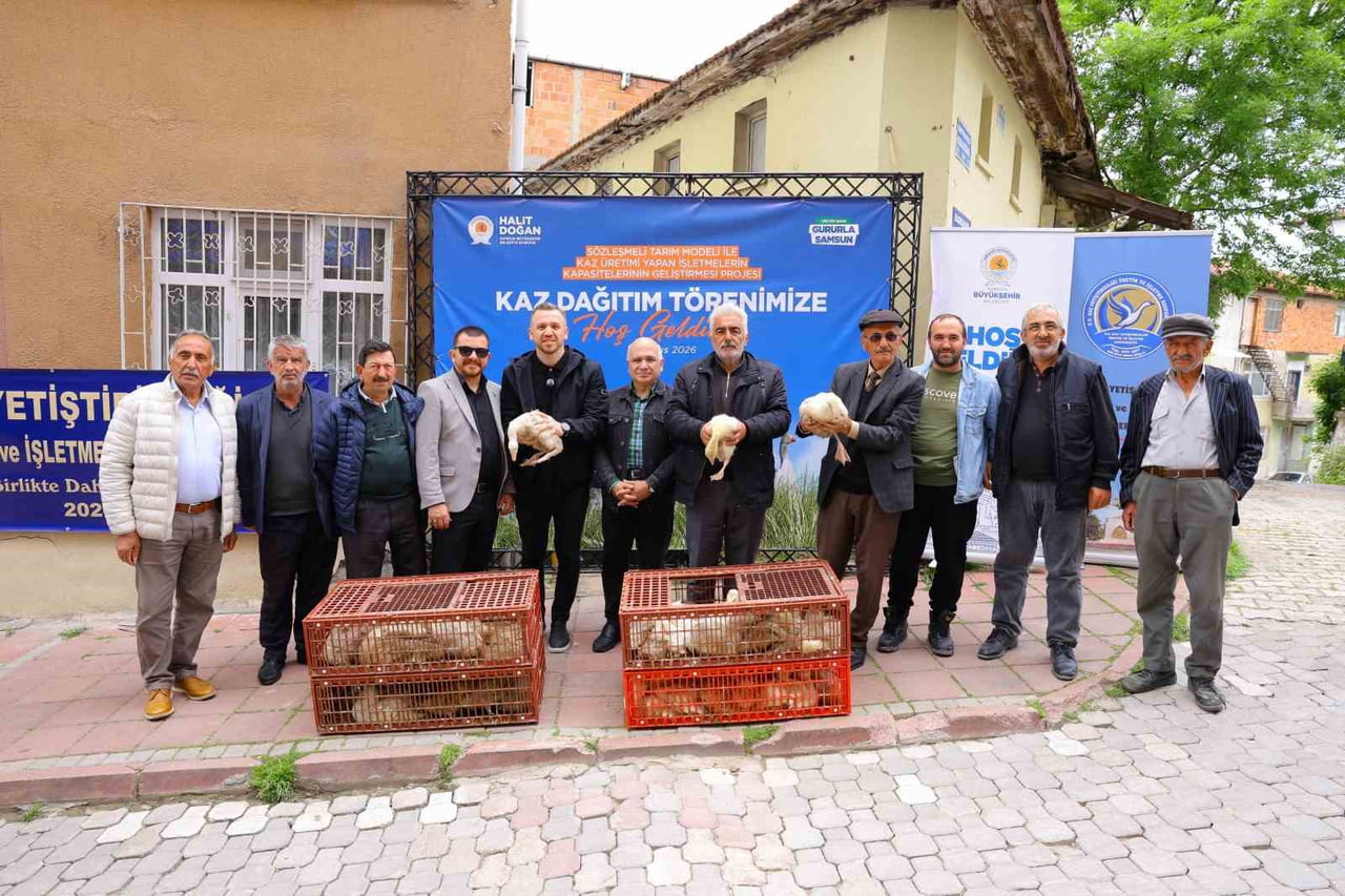 SAMSUN BÜYÜKŞEHİR BELEDİYESİ, HAYVANCILIK ALANINDAKİ ÜRETİM KAPASİTESİNİ ARTIRMAK AMACIYLA DESTEK...