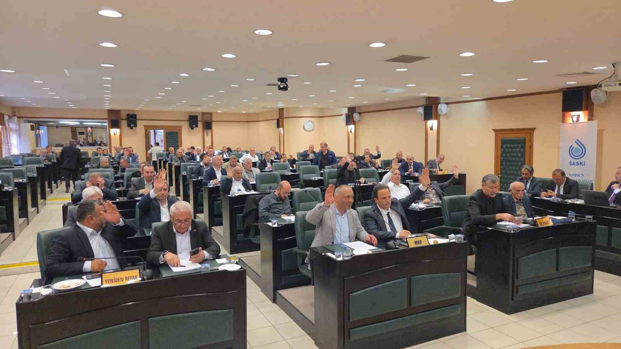 SAMSUN BÜYÜKŞEHİR BELEDİYESİ (SBB) SU VE KANALİZASYON İDARESİ (SASKİ) GENEL KURULU’NDA MESKEN...