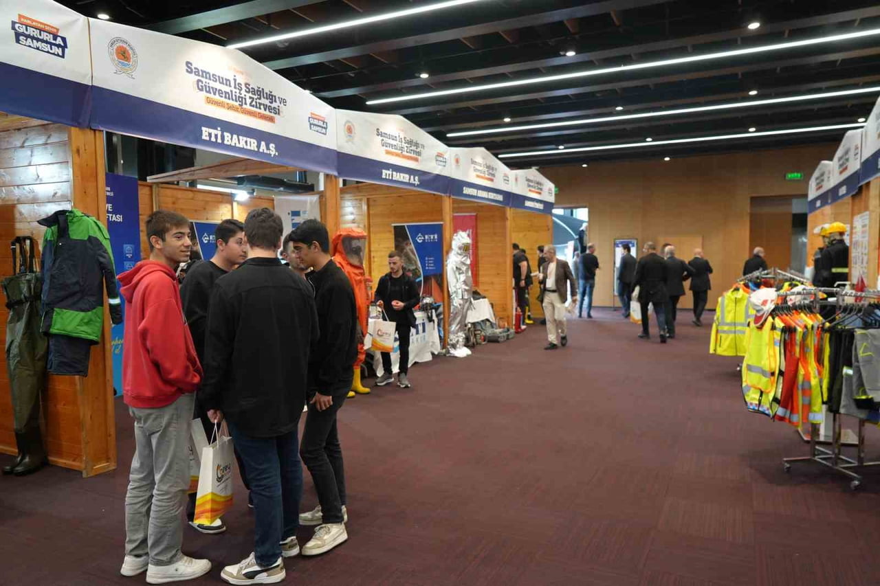SAMSUN BÜYÜKŞEHİR BELEDİYESİ (SBB) TARAFINDAN DÜZENLENEN İŞ SAĞLIĞI VE GÜVENLİĞİ ZİRVESİ...