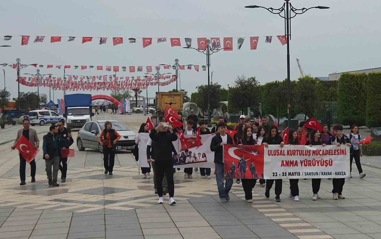 SAMSUN’DA BU YIL 16.'SI DÜZENLENEN DAĞCILIK ULUSAL KURTULUŞ MÜCADELESİ ANMA YÜRÜYÜŞÜ, ATATÜRK’ÜN...
