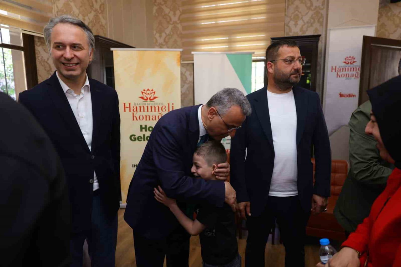 SAMSUN İLKADIM BELEDİYE BAŞKANI İHSAN KURNAZ, BAYRAMLAŞMA PROGRAMINDA HANIMELİ KONAĞI'NDA...
