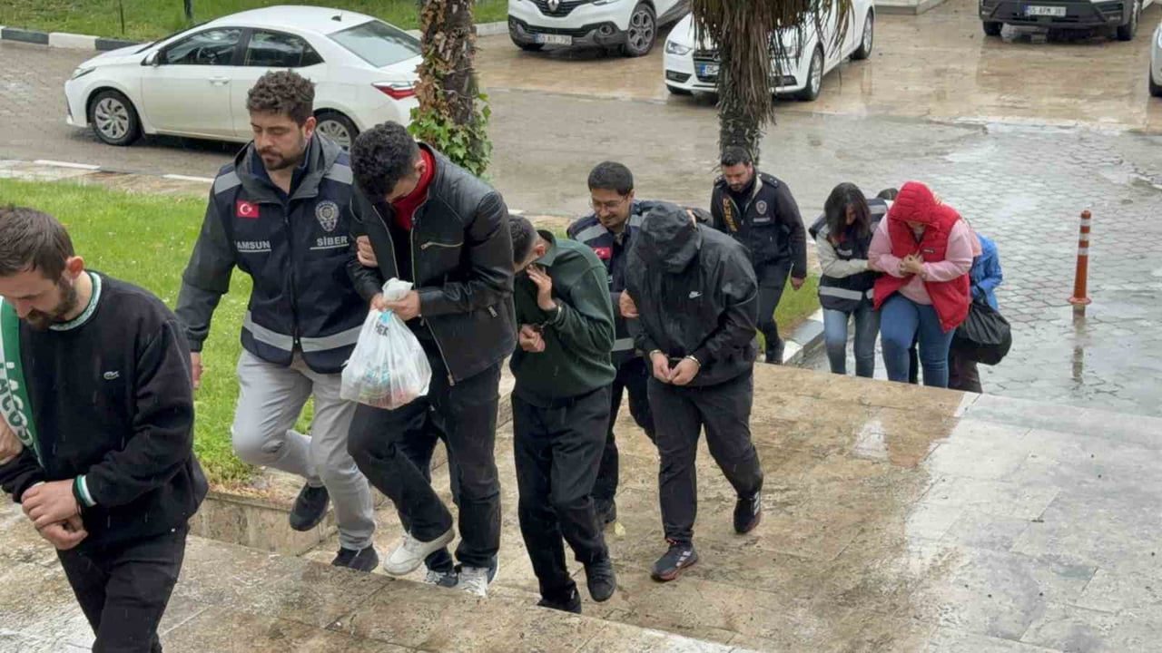 SAMSUN MERKEZLİ 6 İLDE DÜZENLENEN DEV SİBER DOLANDIRICILIK OPERASYONUNDA, SAHTE TOKİ VE E-DEVLET...