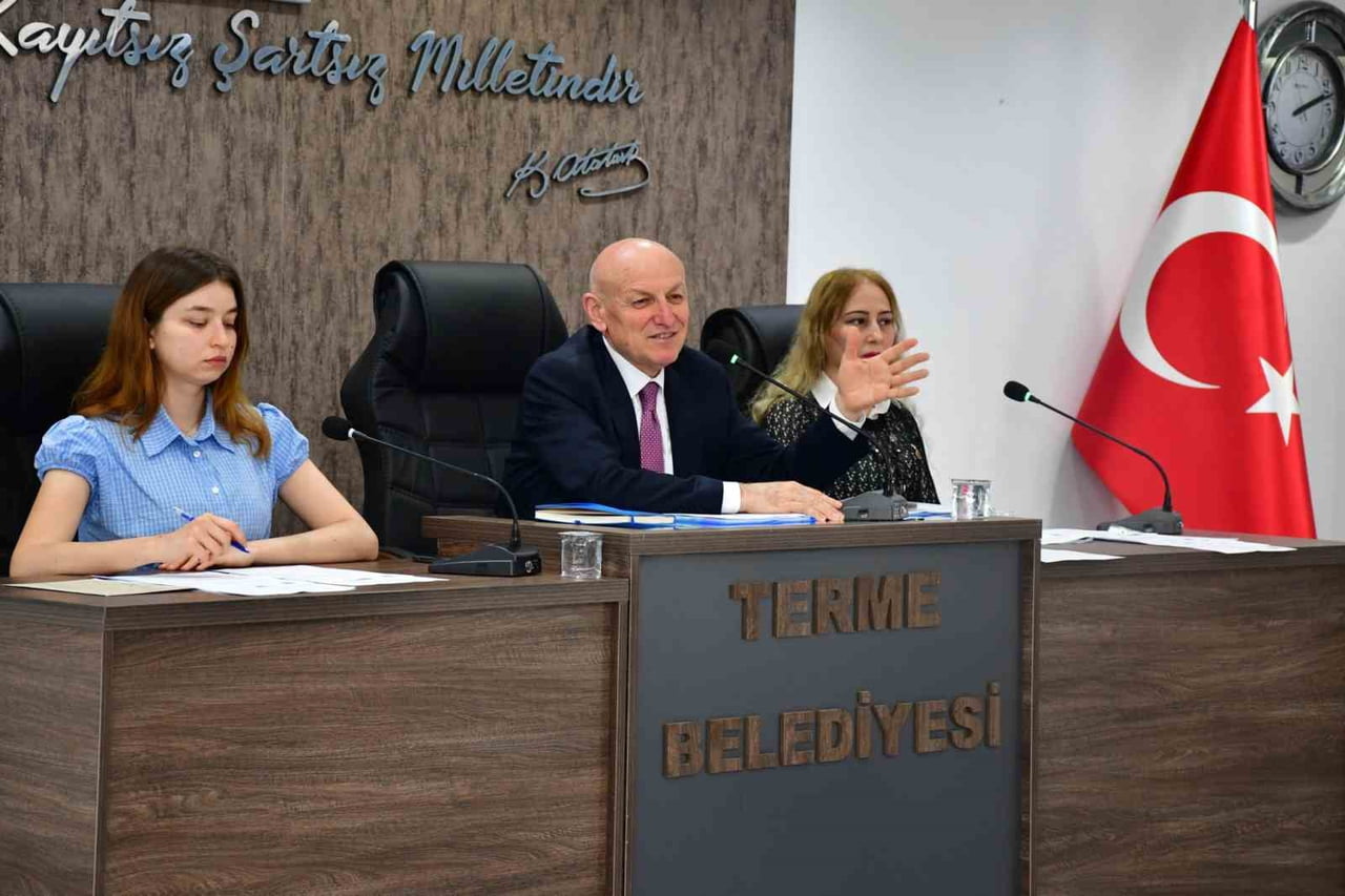 SAMSUN’UN TERME BELEDİYE BAŞKANI ŞENOL KUL, AÇIKLAMA YAPTI