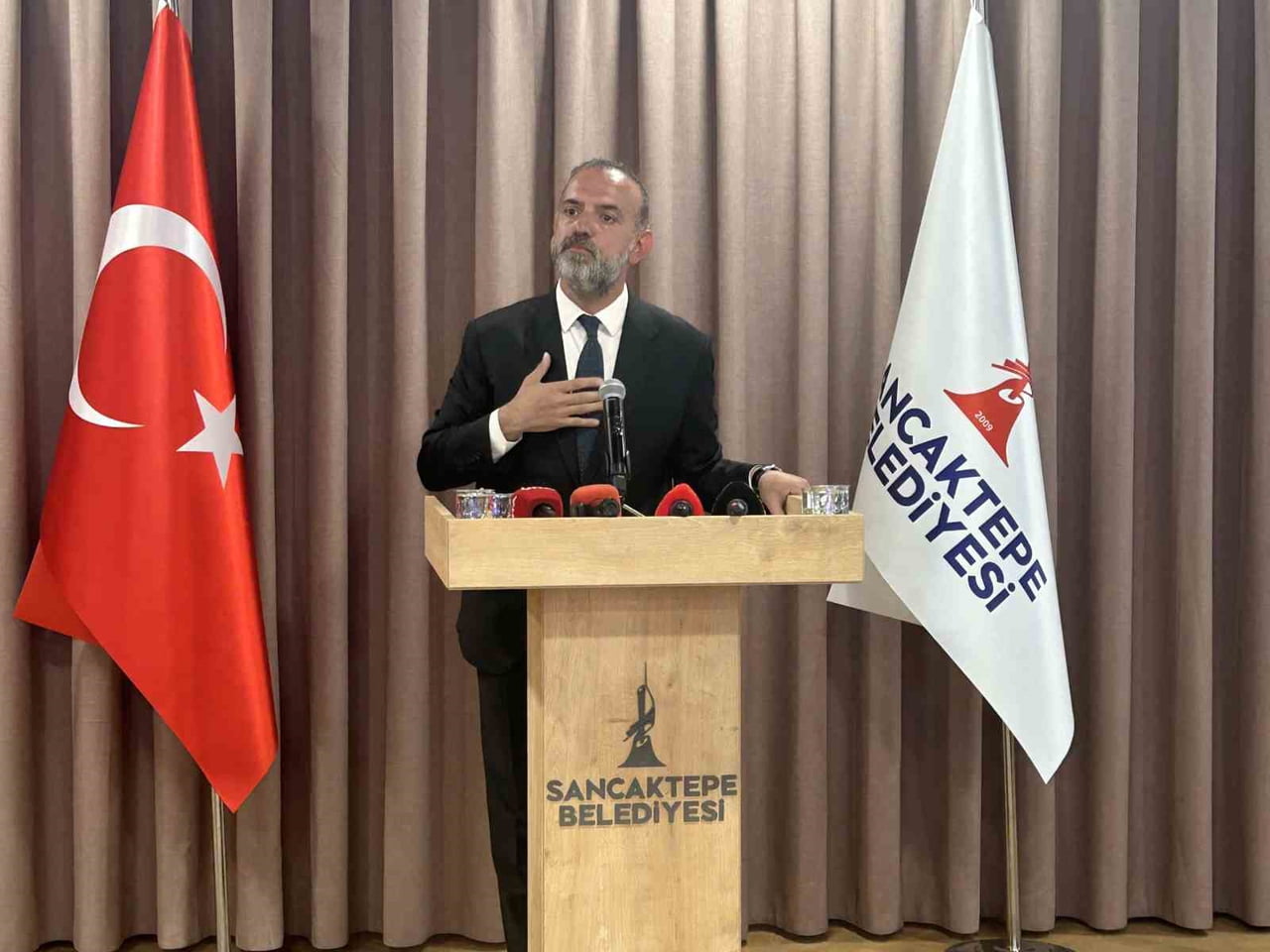 SANCAKTEPE BELEDİYE BAŞKANI ALPER YEĞİN, BASIN TOPLANTISI DÜZENLEDİ