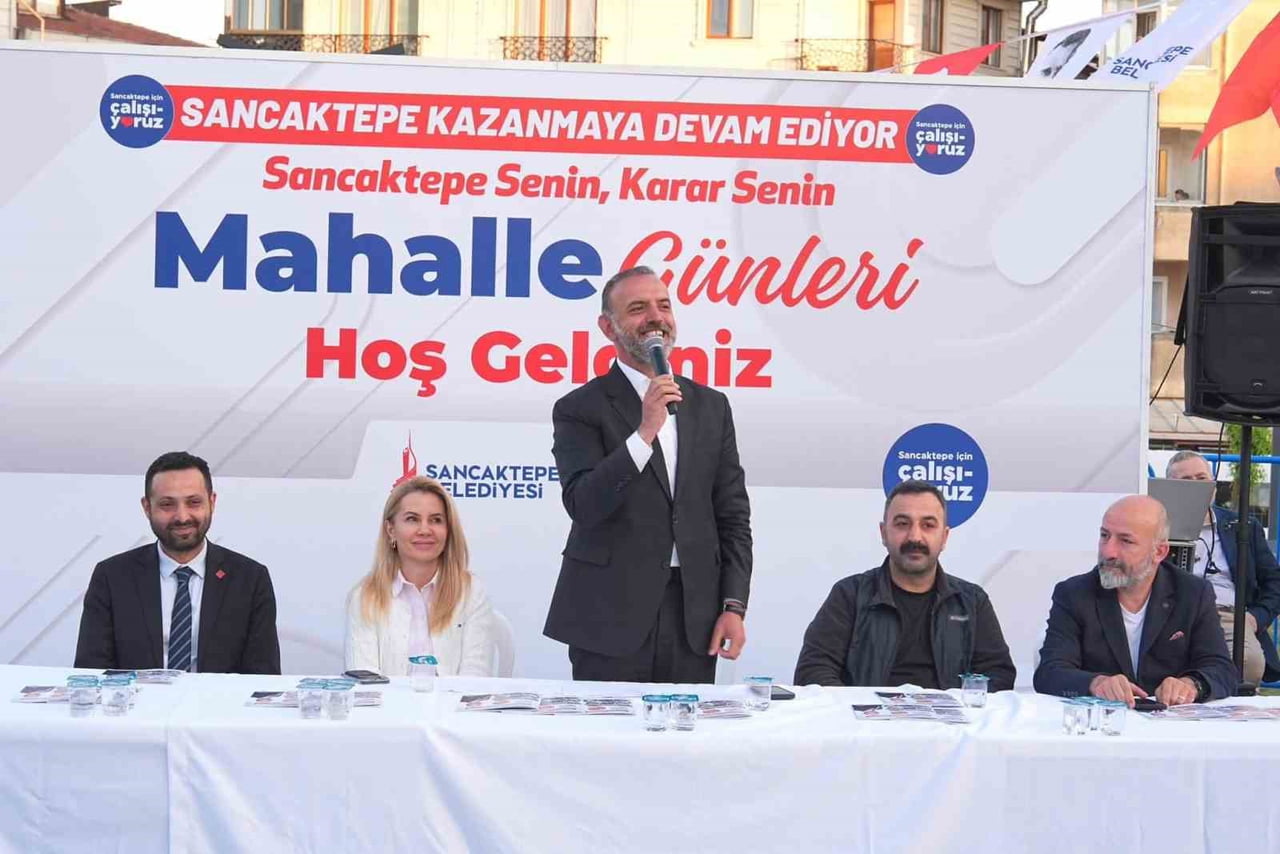 SANCAKTEPE BELEDİYE BAŞKANI ALPER YEĞİN KONUŞMA YAPTI