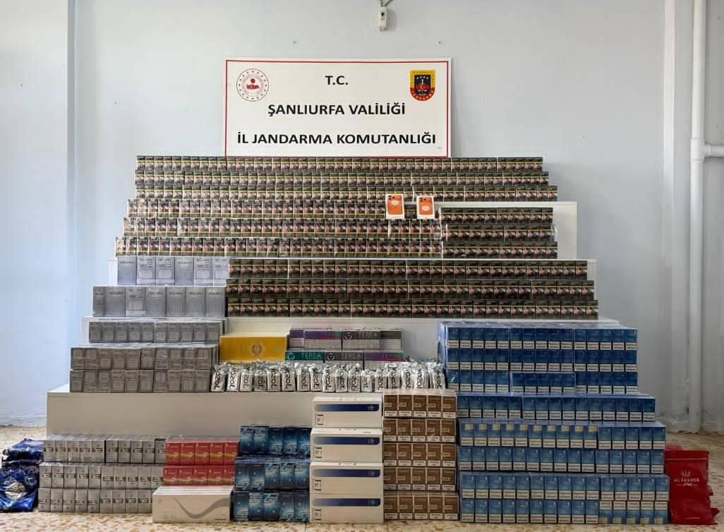 ŞANLIURFA'DA KAÇAKÇILIK OPERASYONU