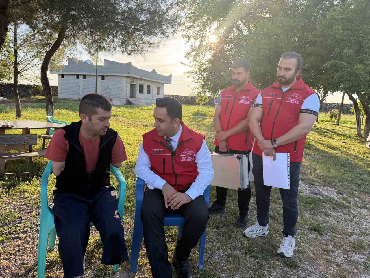 ŞANLIURFA’NIN VİRANŞEHİR İLÇESİNDE GEÇİRDİĞİ İŞ KAZASINDA İKİ KOLUNU VE İKİ BACAĞINI KAYBEDEN...