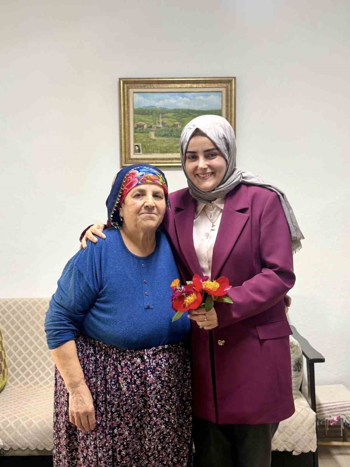 SEBAHAT TEYZENİN DUASI KAYMAKAM KILIÇ’I DUYGULANDIRDI