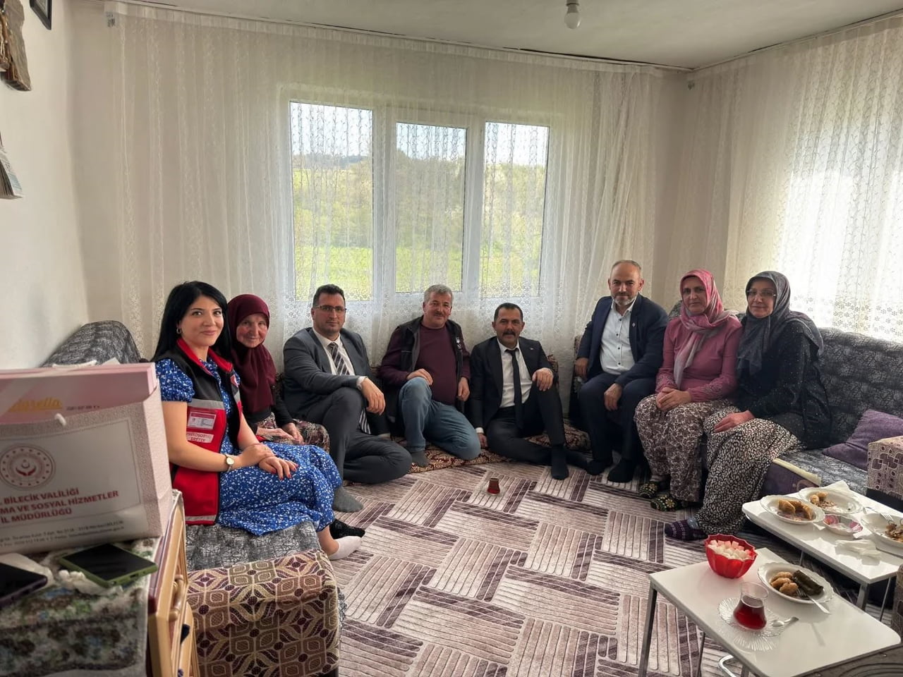 ŞEHİT AİLESİNE ANLAMLI ZİYARET