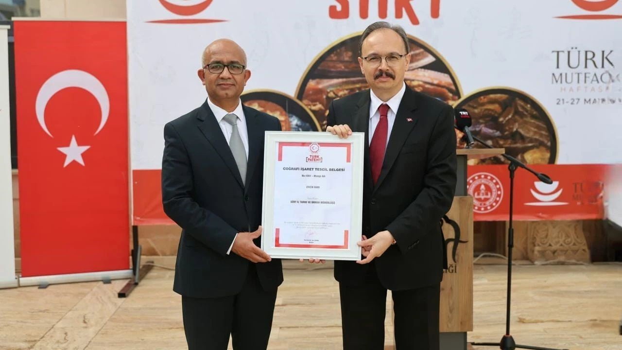 SİİRT'İN ÖNEMLİ TARIMSAL DEĞERLERİNDEN BİRİ OLAN ZİVZİK NARI, TÜRK PATENT VE MARKA KURUMU...
