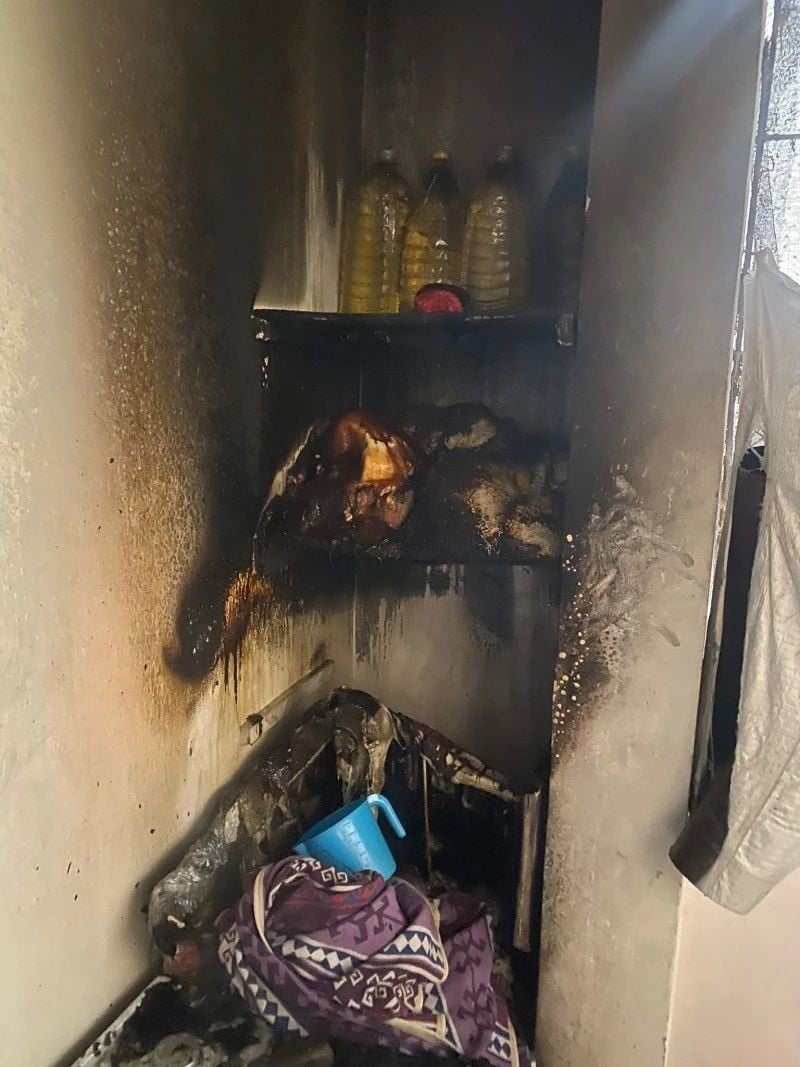 SİİRT’TE APARTMAN DAİRESİNDE ÇIKAN YANGIN KORKUTTU