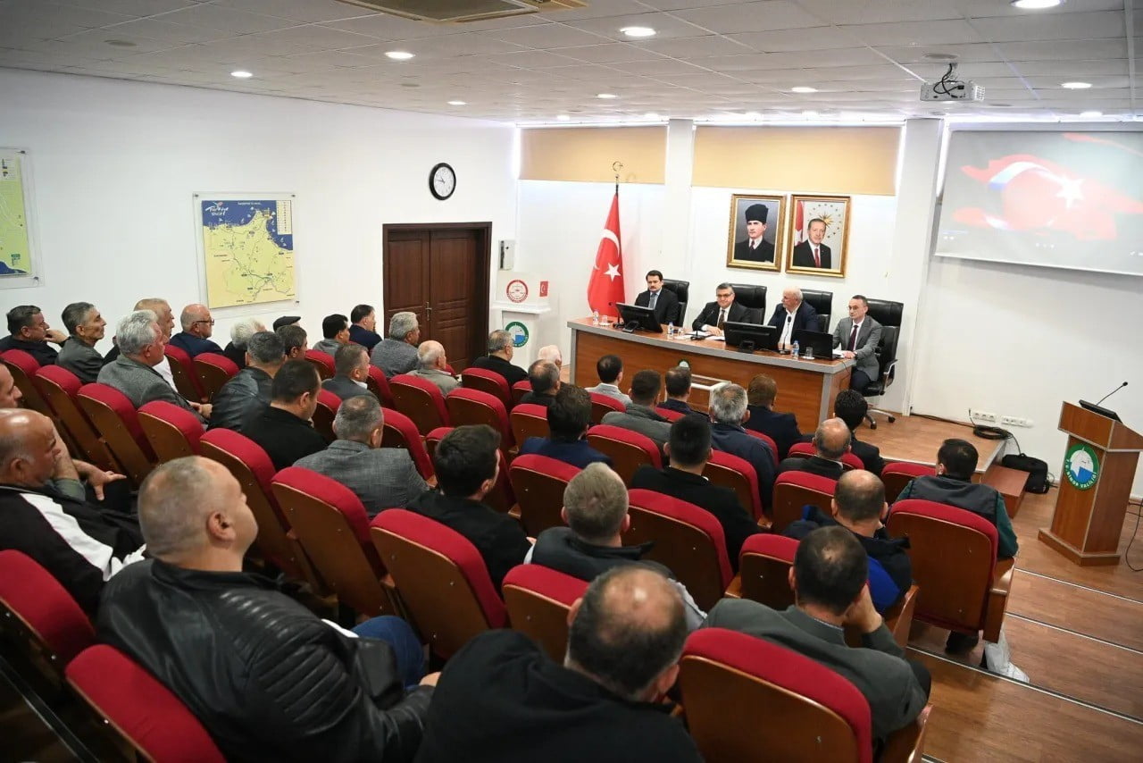 SİNOP VALİSİ MUSTAFA ÖZARSLAN, SİNOP MERKEZ İLÇE VE ERFELEK İLÇESİ GRUP İÇME SULARI BİRLİĞİ OLAĞAN...